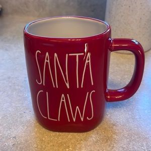 Rae Dunn Christmas “SANTA CLAWS” Mug